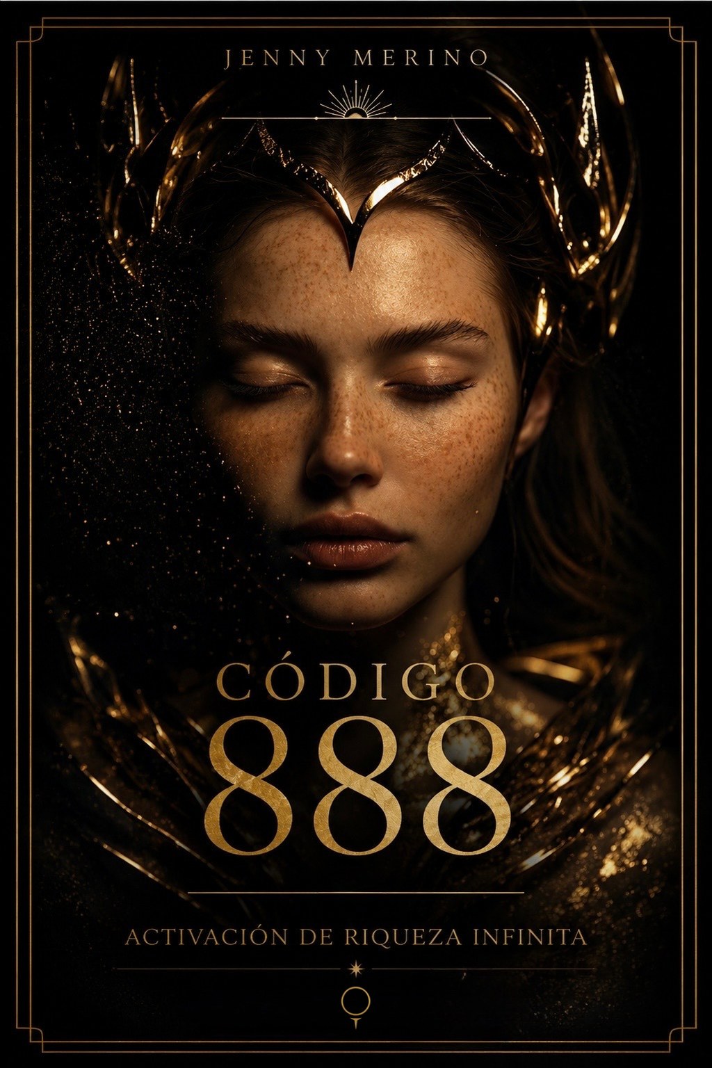 Portada oficial de Código 888 – Activación de Riqueza Infinita, Jenny Merino